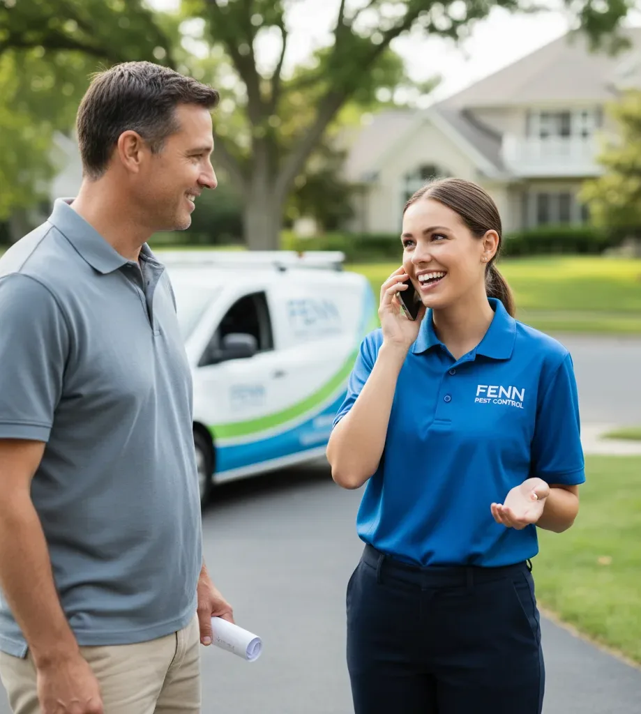 Fenn Pest Control customer support in Fleetwood